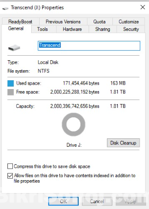 Transcend 2TB USB 3.1 Portable Hard Disk